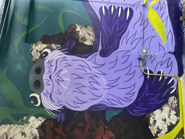 Otter Boops mural, view 12.